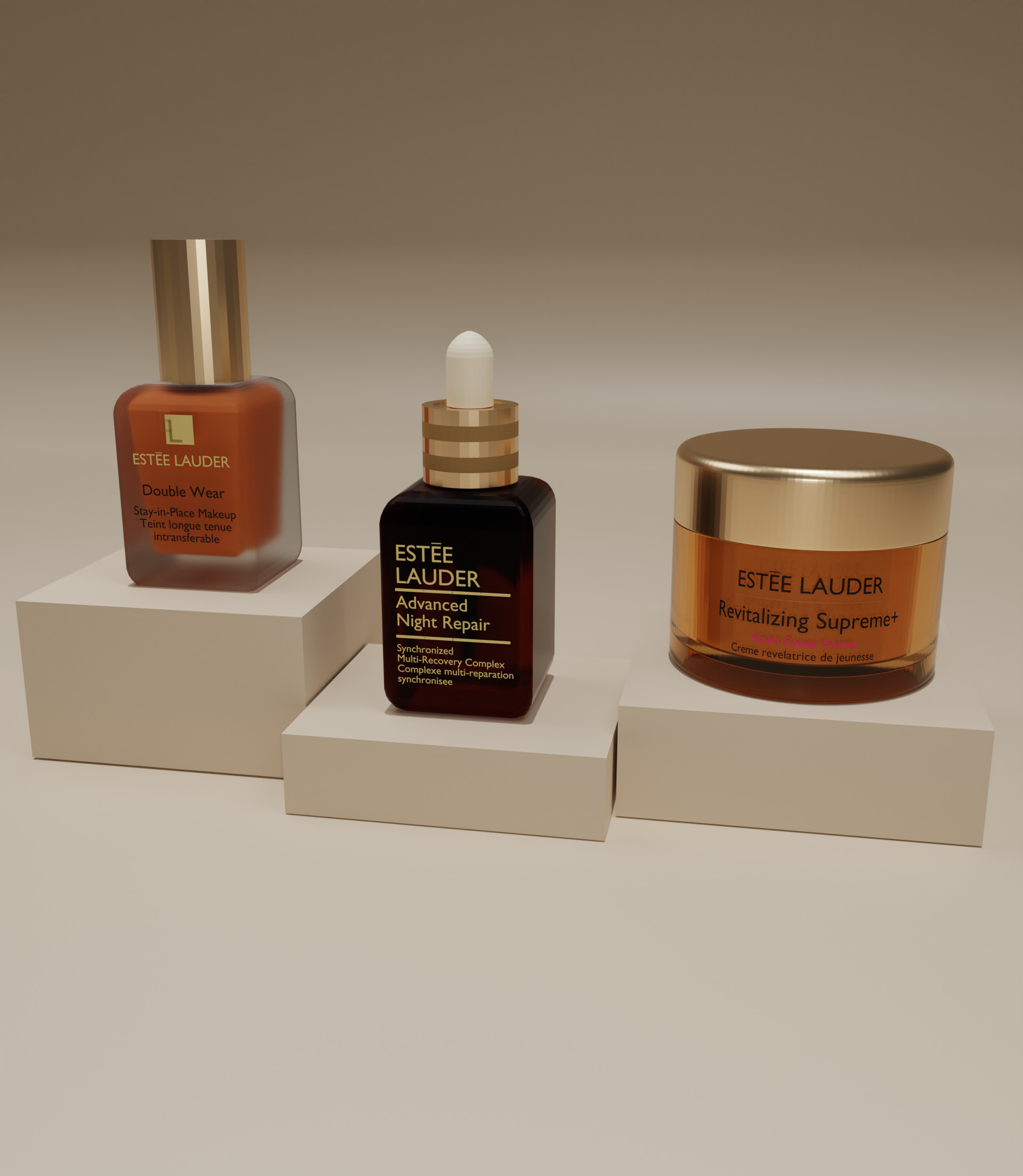Estée Lauder product model collection