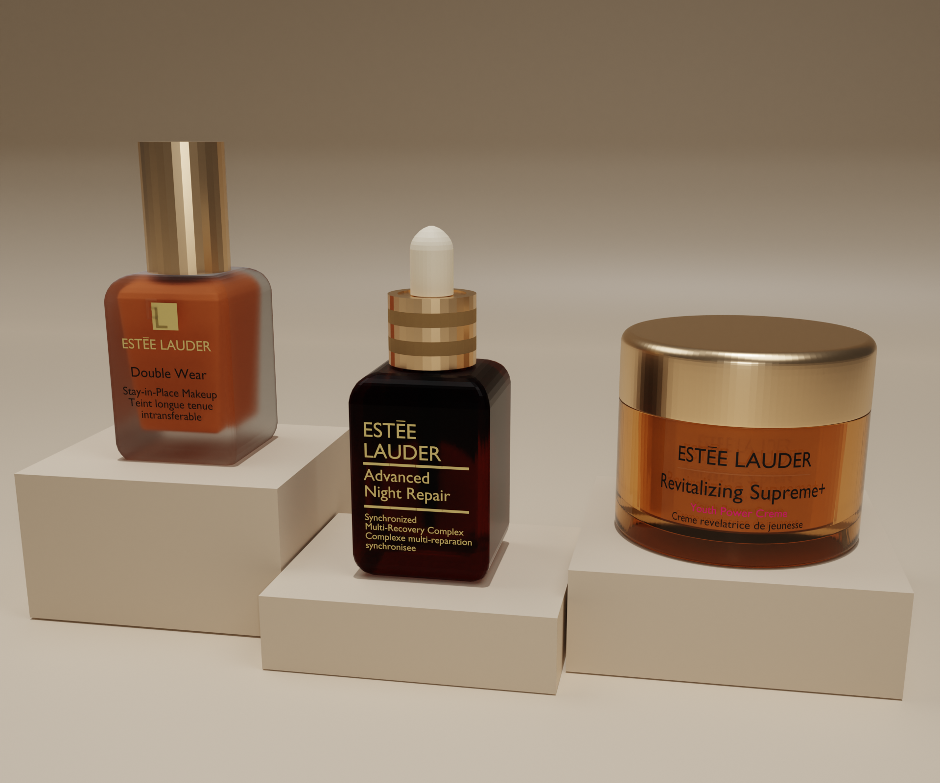 Estée Lauder product model collection