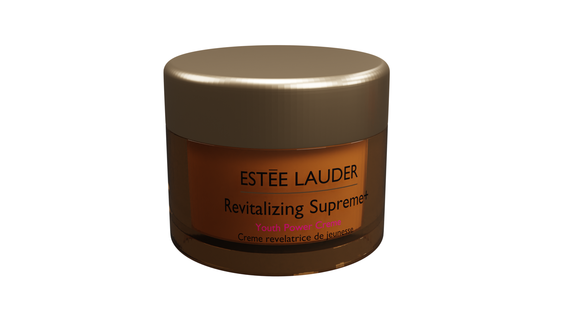 Estée Lauder cream model