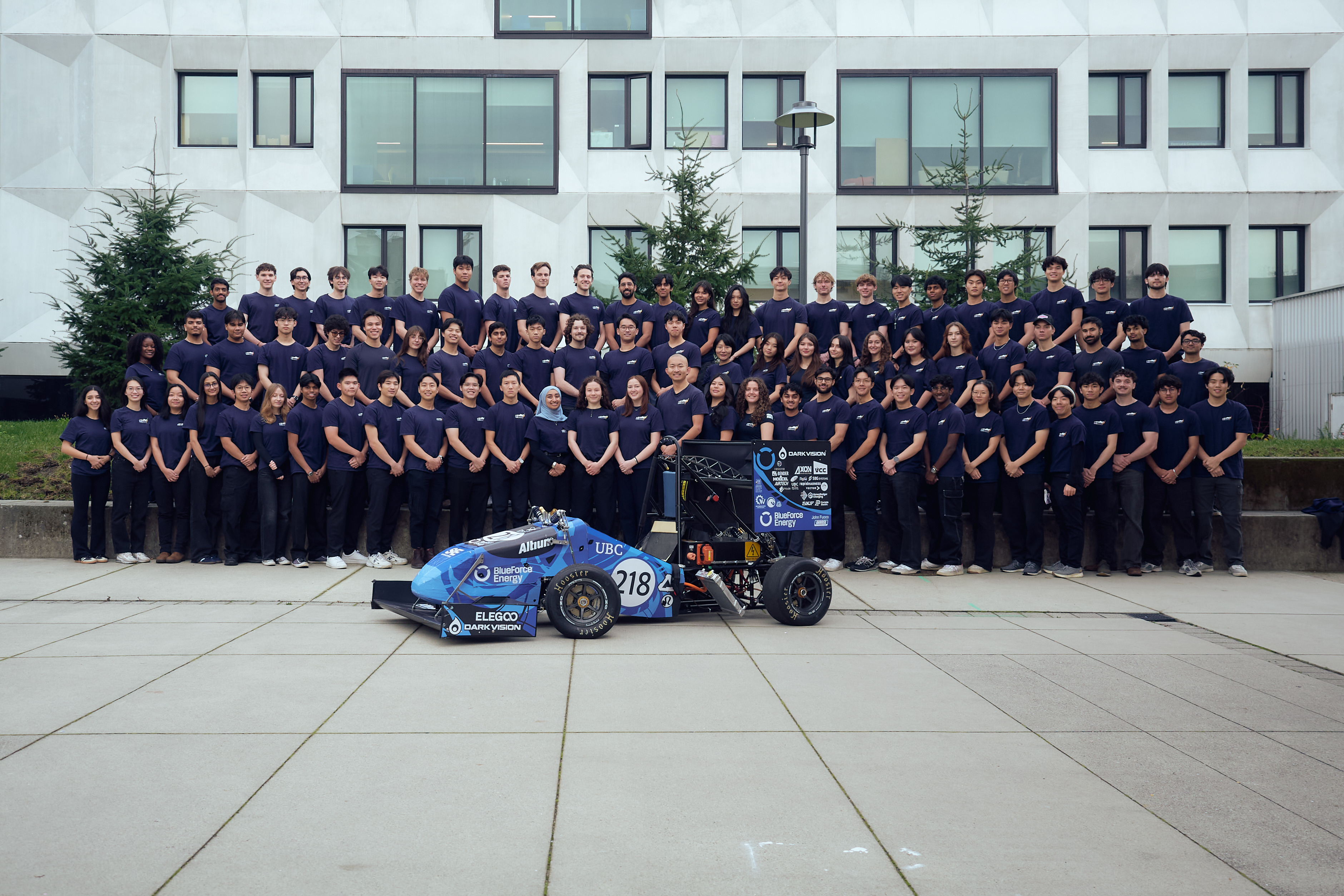 UBC Formula Electric team