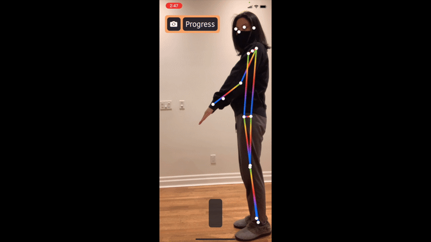 Rebuild Arm live action recognition demonstration